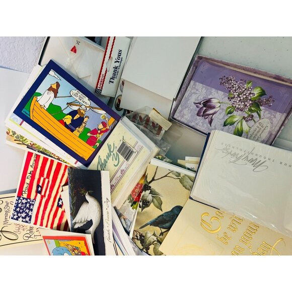 Assorted Greeting Cards Birthday Thank You Christmas Humor Sympathy & Envelopes - Picture 2 of 5